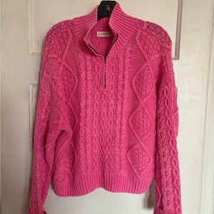 Lucky Brand Women's Vibrant Pink Cardigan